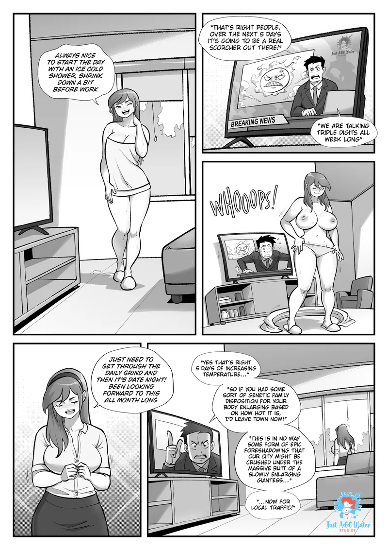 5 Day Heat Wave comic porn — cover