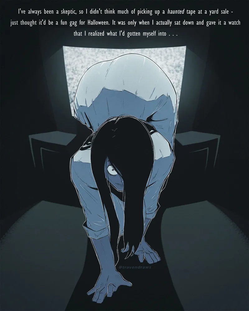 7 Days With Sadako comic porn — cover
