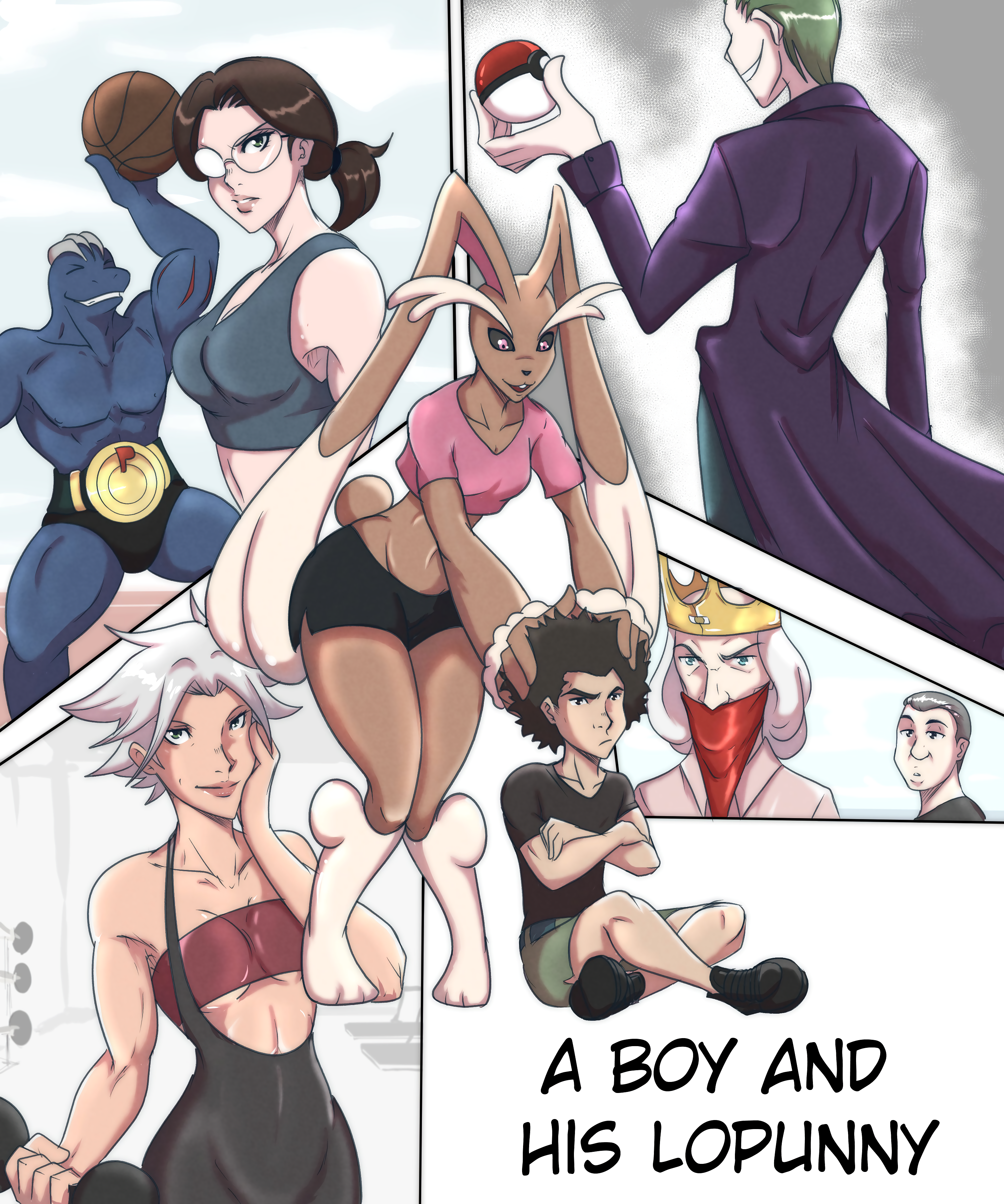 A Boy and his Lopunny — cover