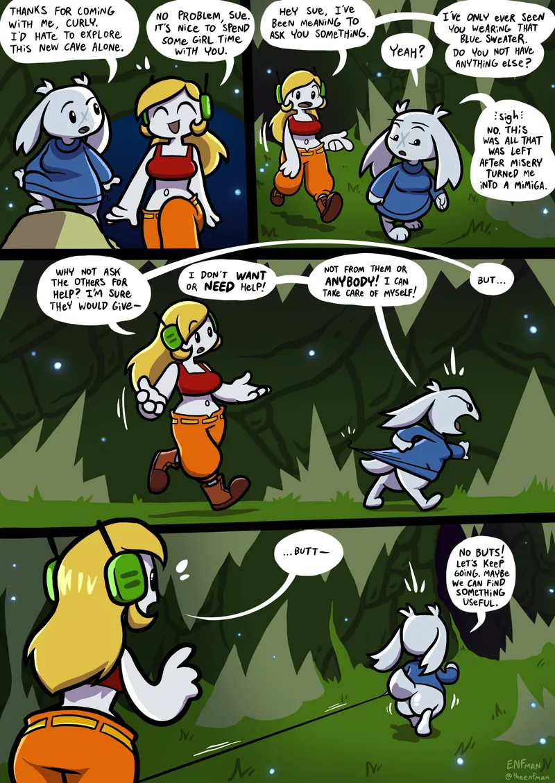 A Cave Story Story! comic porn — cover