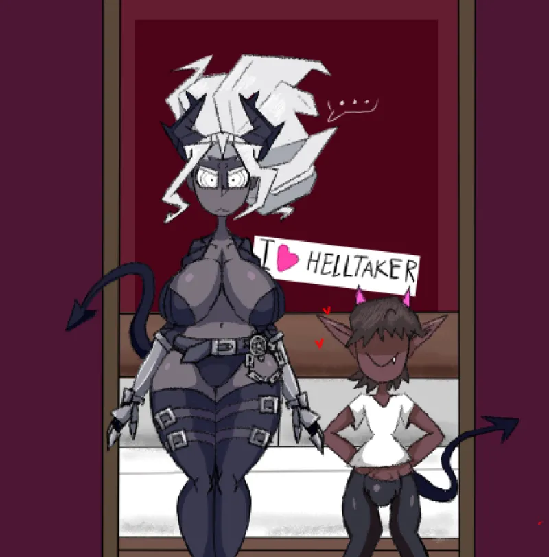 A Couple Of Demons Having Some Fun Or Something Like That — cover