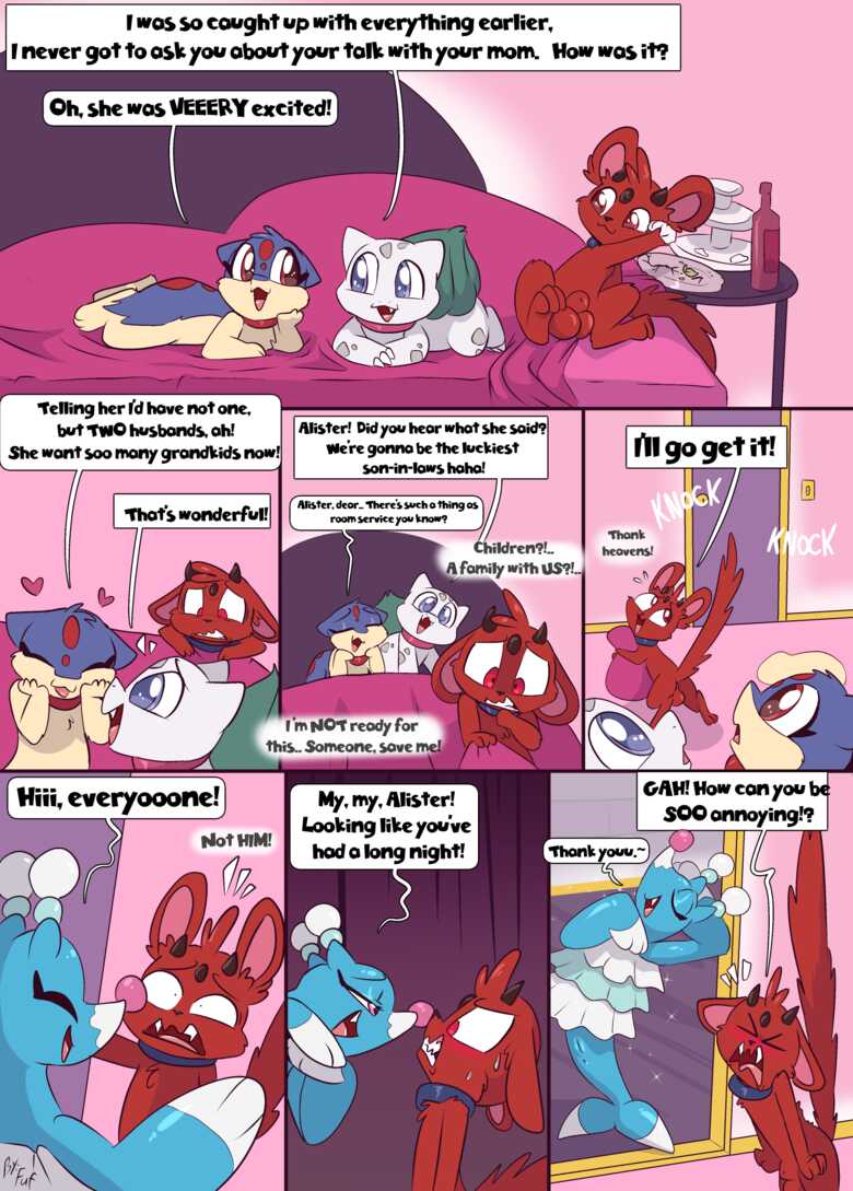 A Friend With Benefits comic porn — cover