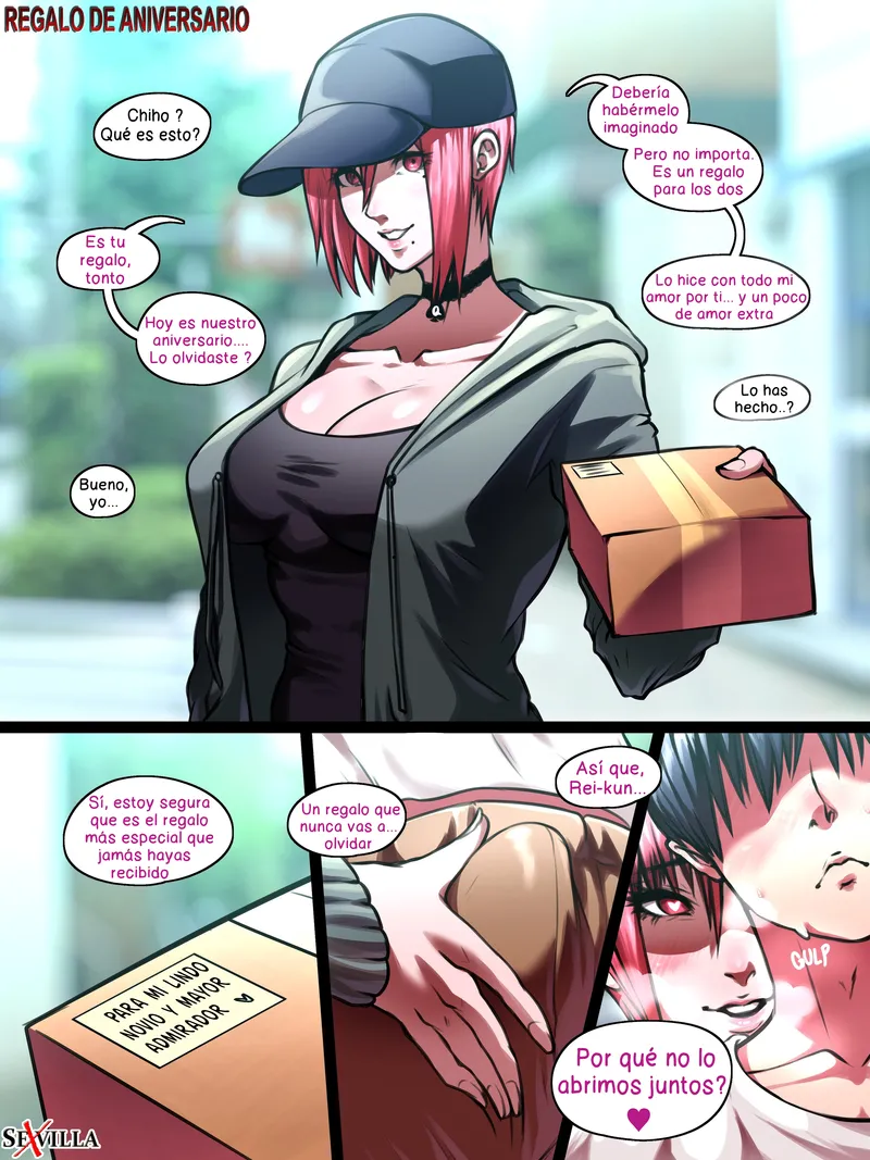 A Gift From Chiho — cover