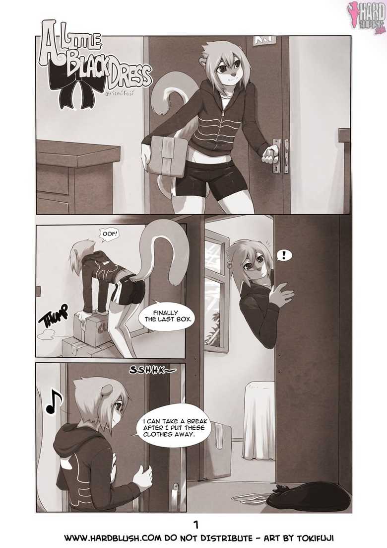 A Little Black Dress comic porn — cover