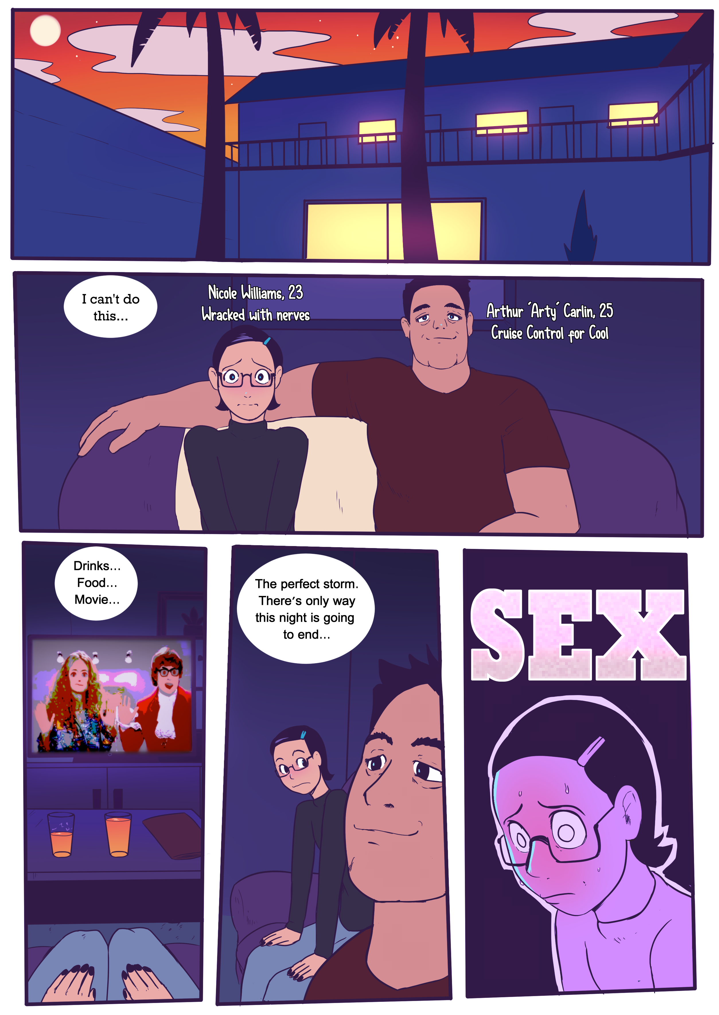 A perfectly normal comic where nothing weird happens — cover