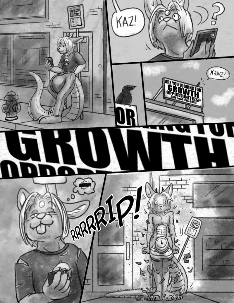 A Stray Thought comic porn — cover