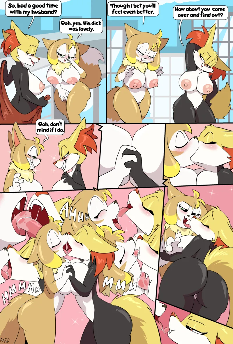 A Vixen’s Victory comic porn — cover