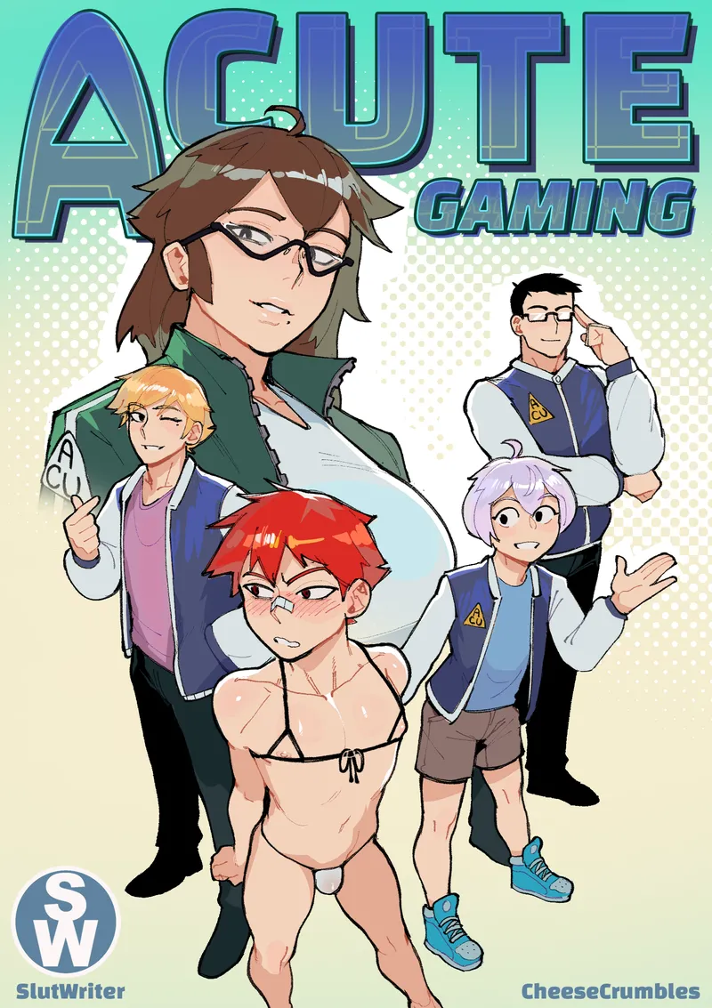 Acute Gaming comic porn — cover