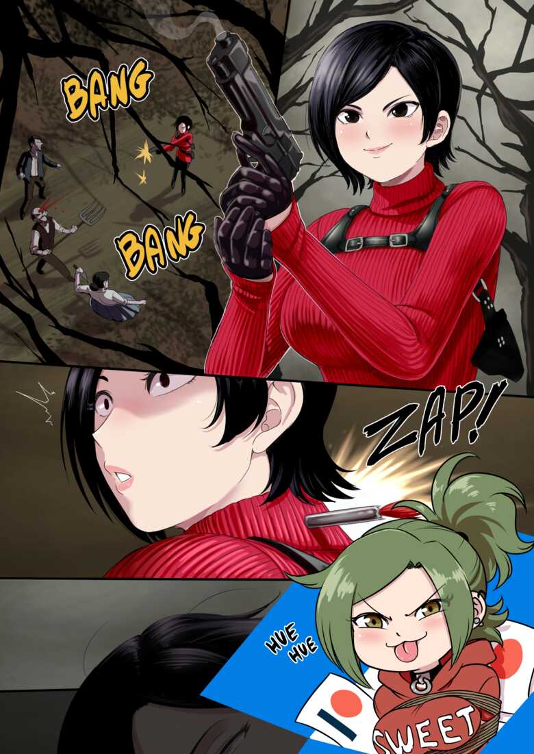 Ada Wong Captured comic porn — cover