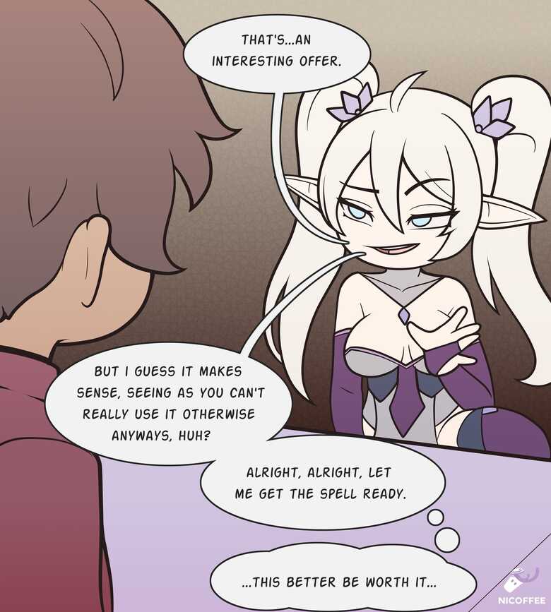 Aeronwen Putting Her Shapeshifting Spells To Use comic porn — cover