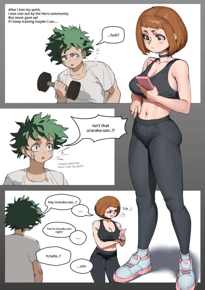 After Deku Lost His Quirk — cover