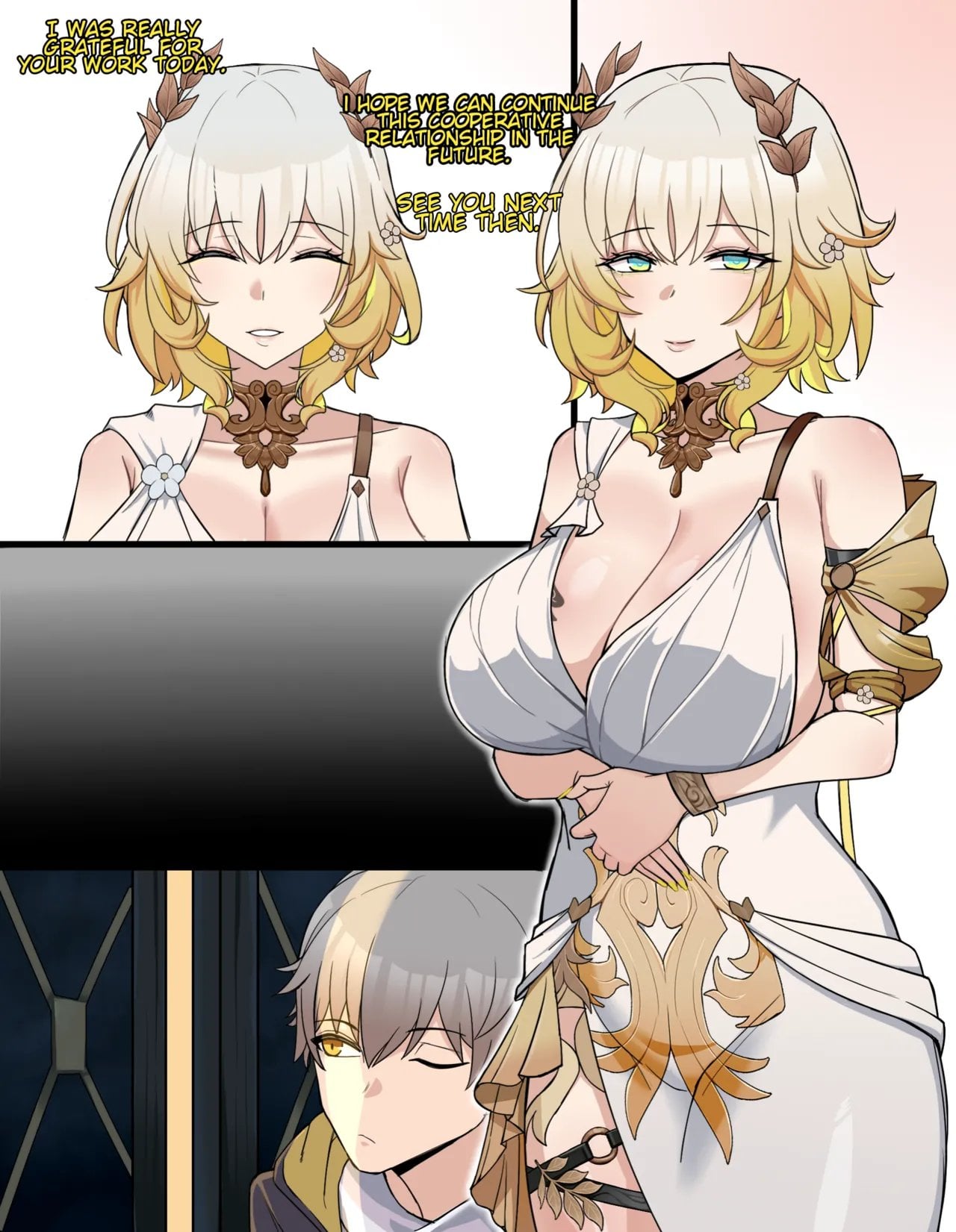 Aglaea NTR comic porn — cover