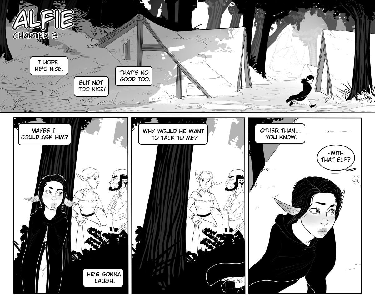 Alfie Chapter 3 comic porn — cover