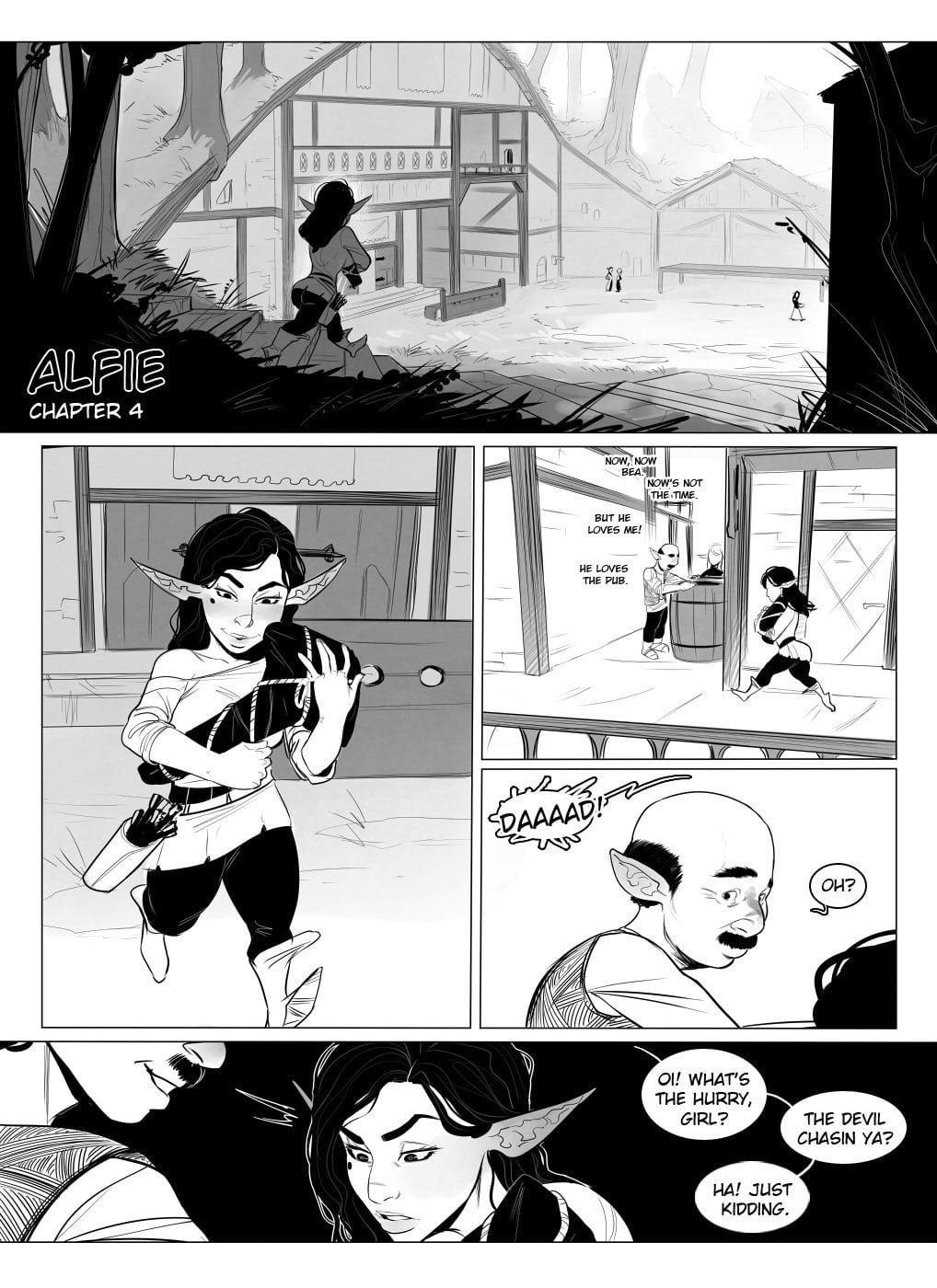 Alfie Chapter 4 comic porn — cover