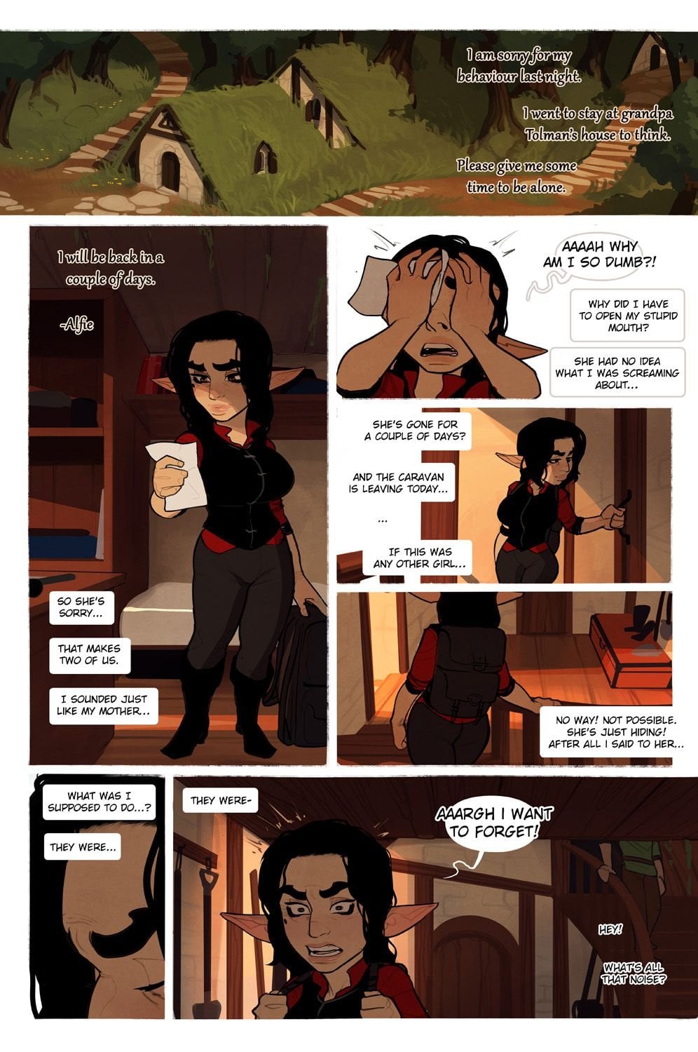 Alfie Chapter 7 comic porn — cover