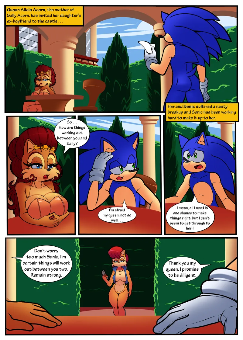 Alicia’s Chance comic porn — cover