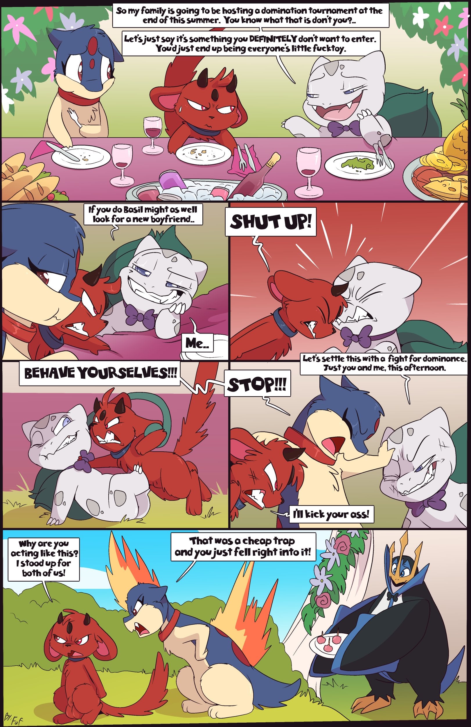 Alister’s lesson comic porn — cover