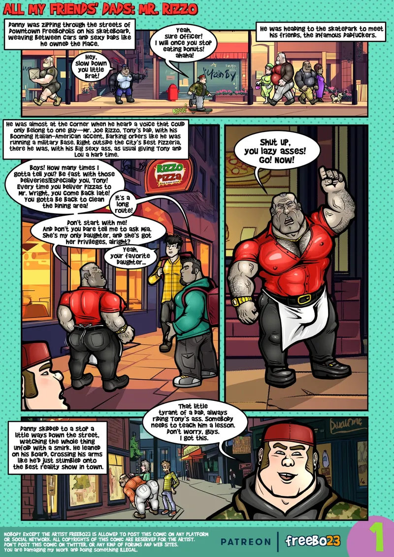All My Friends’ Dads 6 – Mr Rizzo comic porn — cover