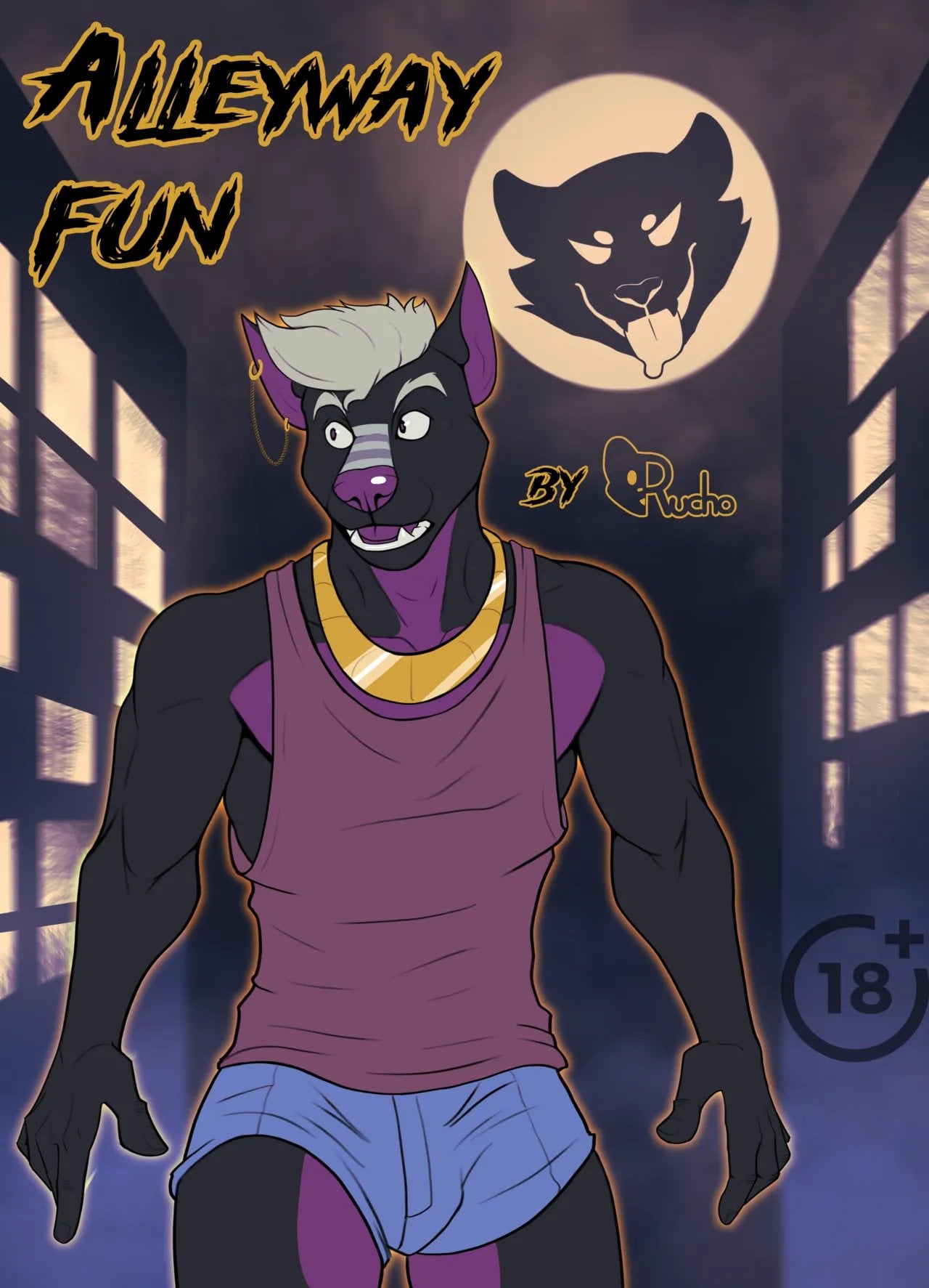 Alleyway Fun comic porn — cover