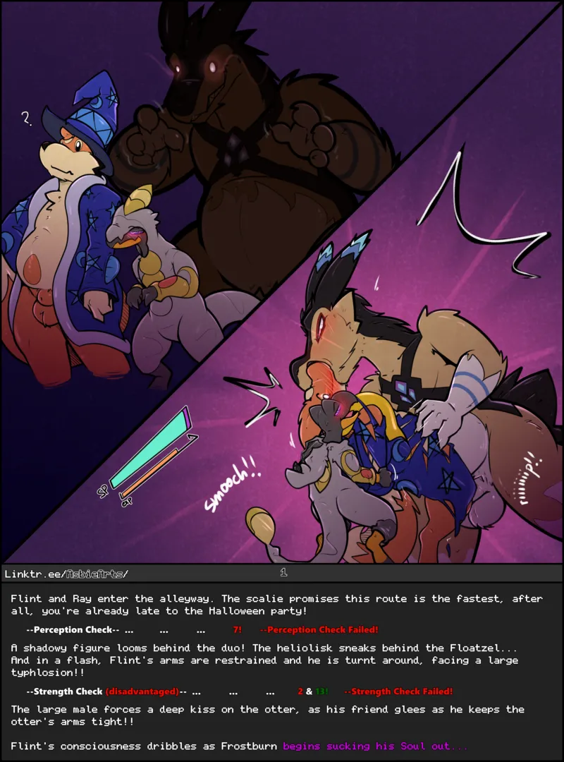 Alleyway Trap comic porn — cover