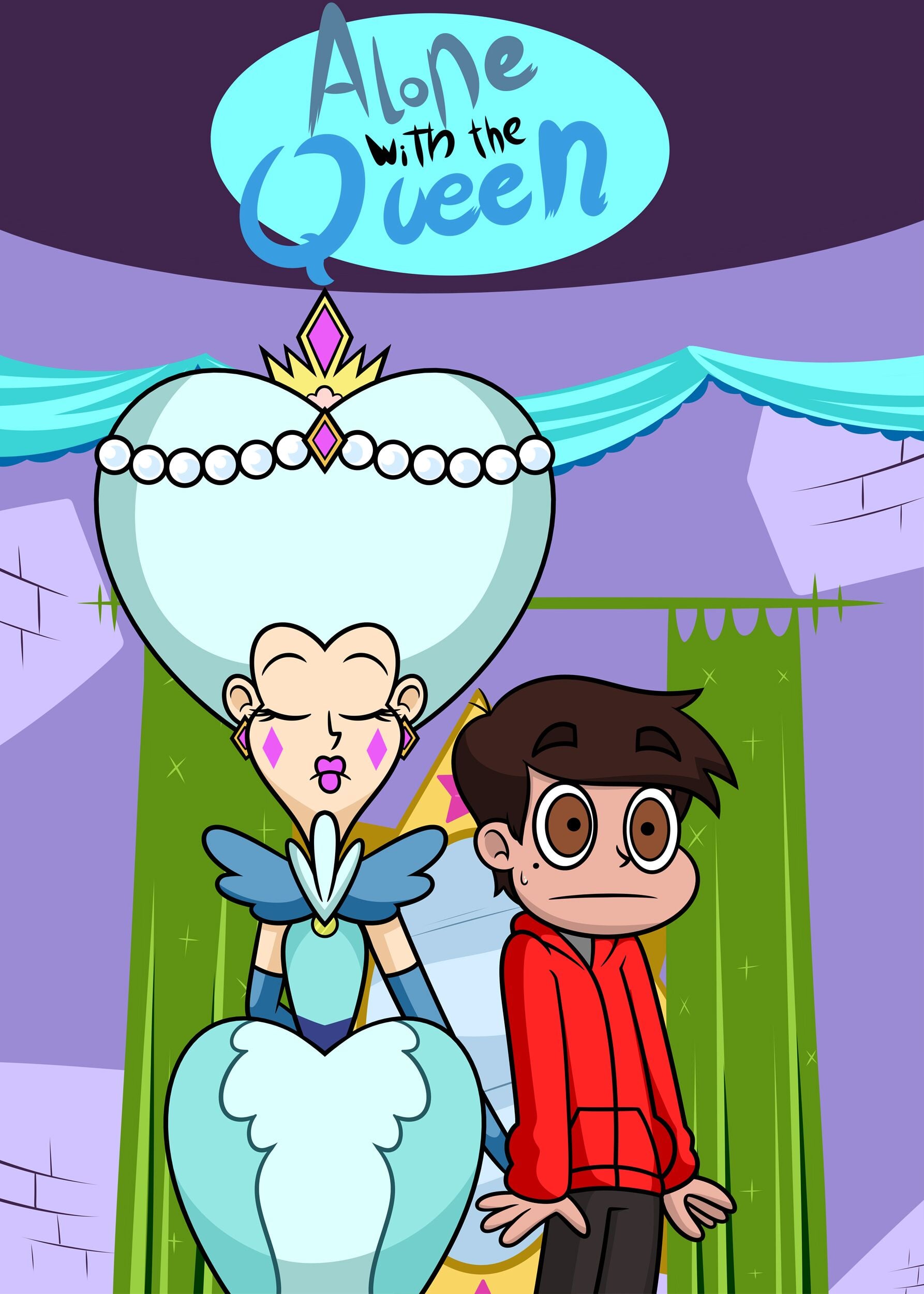 Alone With The Queen — cover