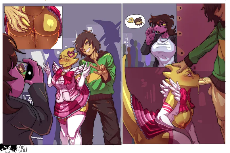 Alphys’s Cosplay Adventure — cover