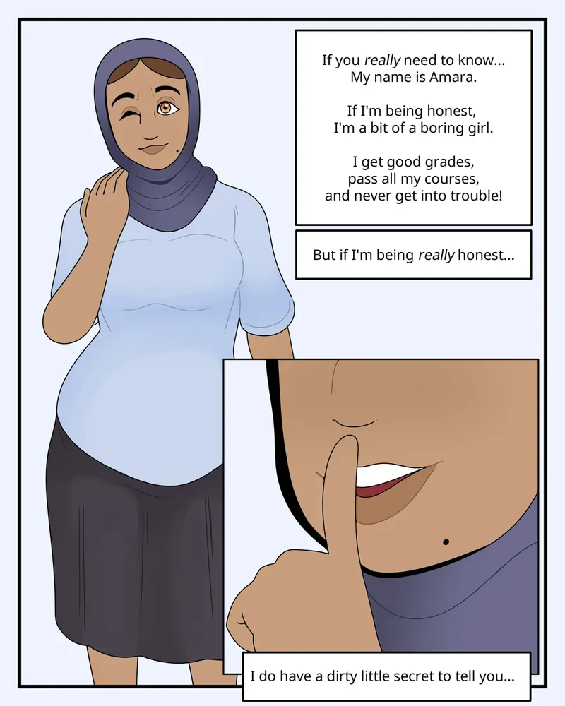 Amara’s Dirty Secret — cover
