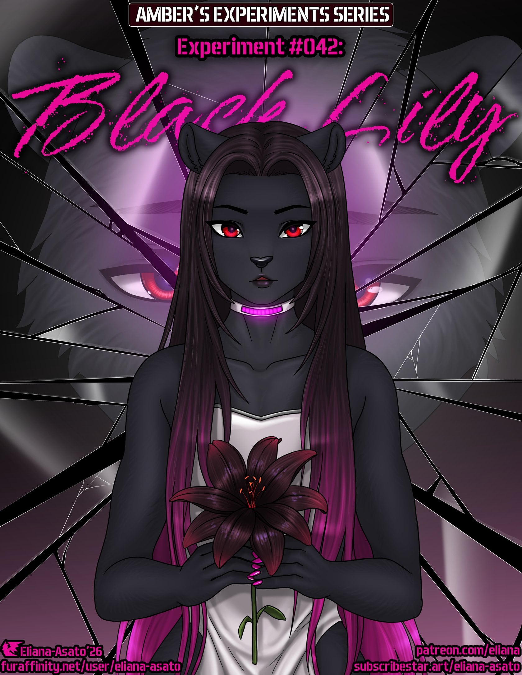 [Amber’s Experiments Series] Experiment #042 Black Lily — cover
