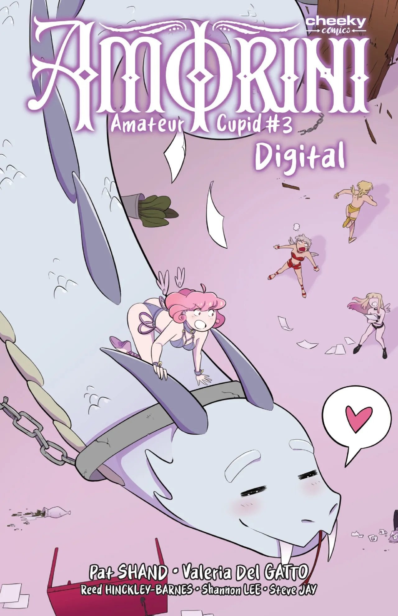 Amorini Amateur Cupid #3 comic porn — cover