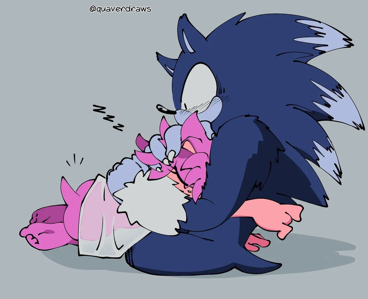 Amy! your tail is showing! — cover