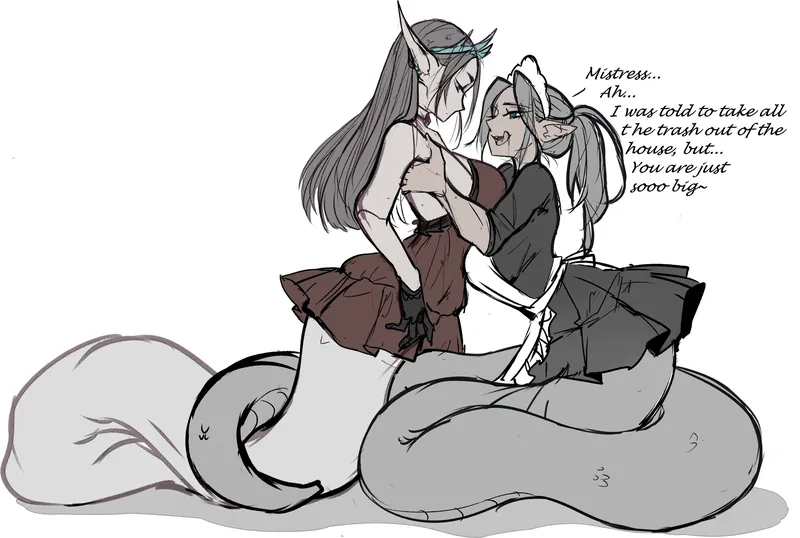 Anna’s Maid’s Duty comic porn — cover