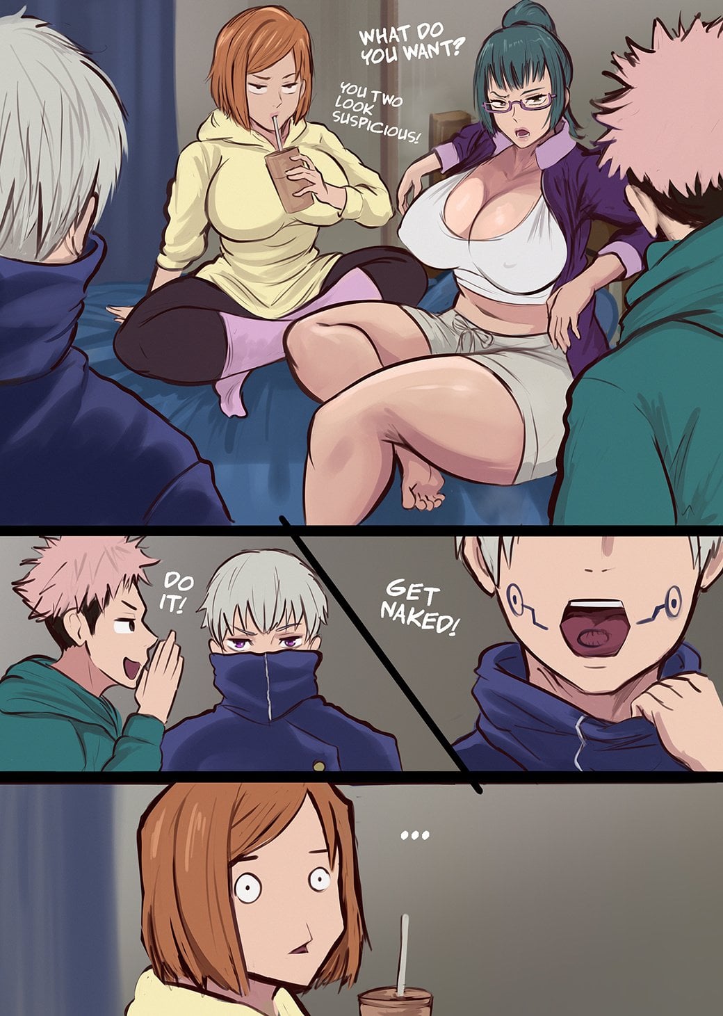 [Arachnart]Maki Zenin x Nobara comic comic porn — cover