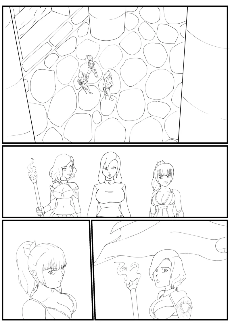 Arlequin Hunting Party comic porn — cover