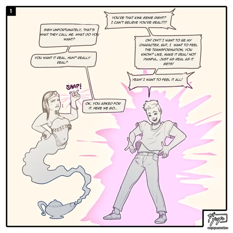 Authentic Taurtrainification comic porn — cover