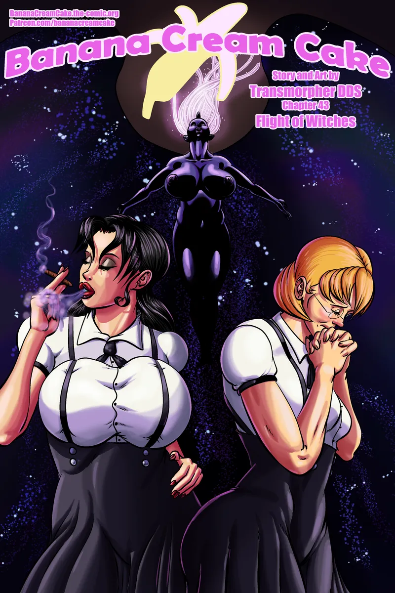 Banana Cream Cake 43 – Flight Of Witches — cover