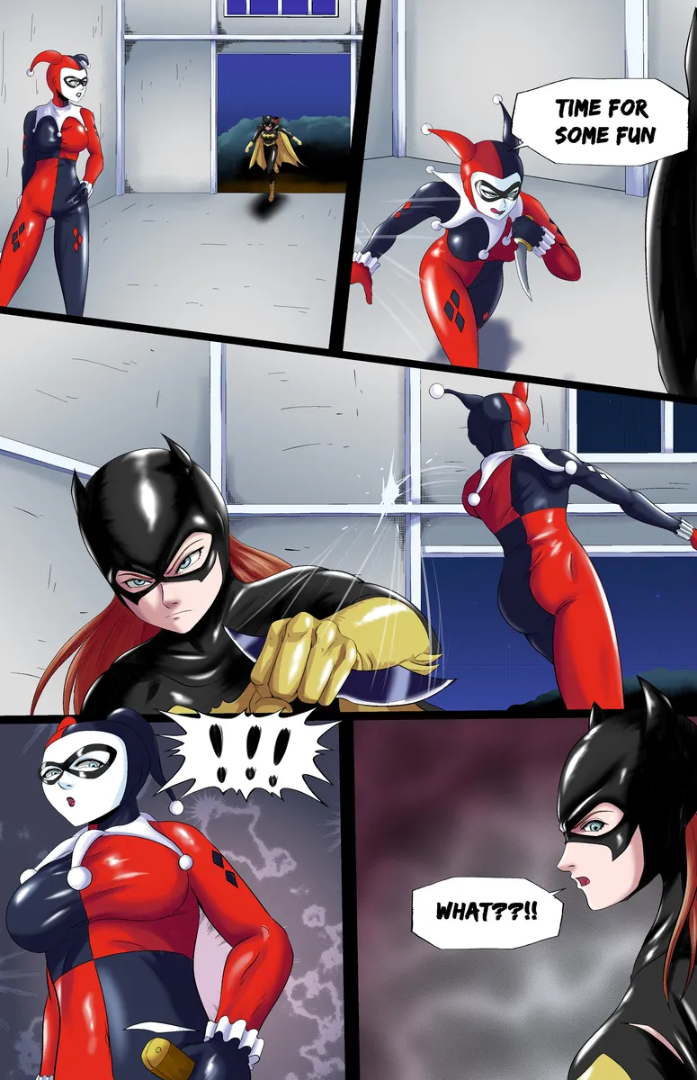 Batgirl Vs Harleyquin — cover