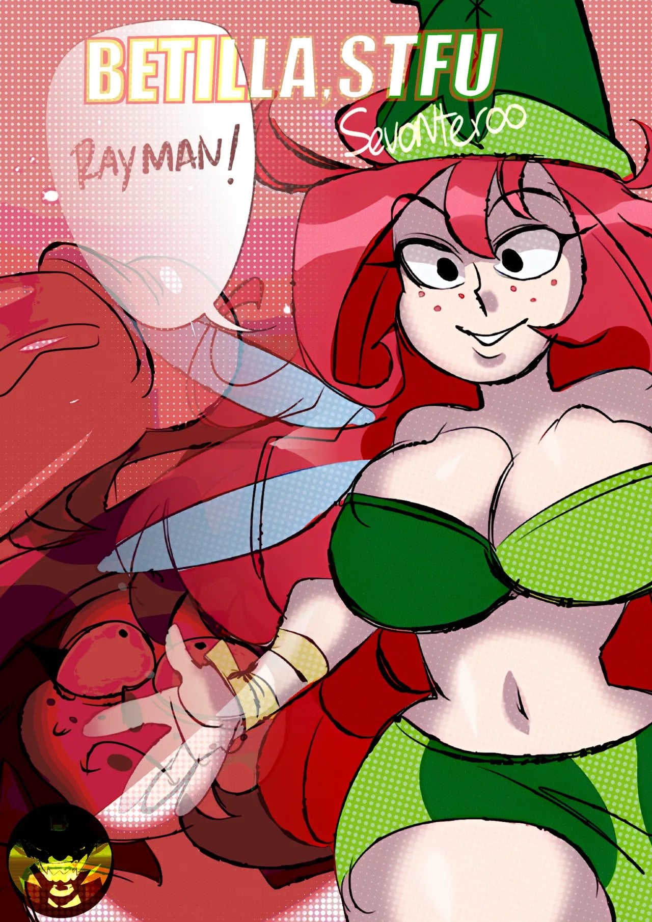 Betilla, STFU comic porn — cover
