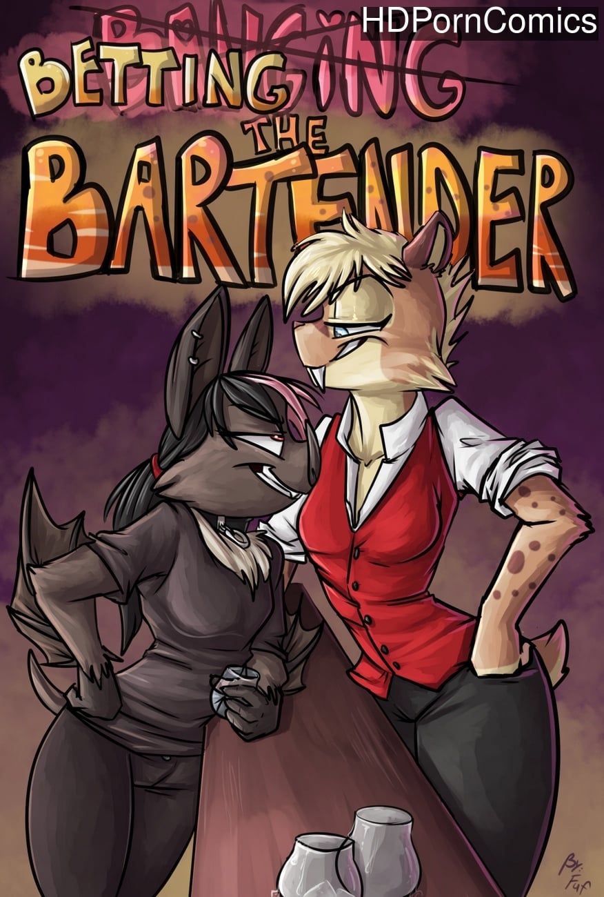 Betting The Bartender comic porn — cover