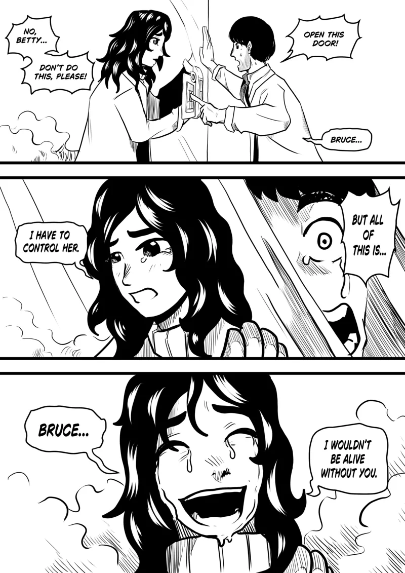 Betty Hulk Au – Ultimate Control comic porn — cover