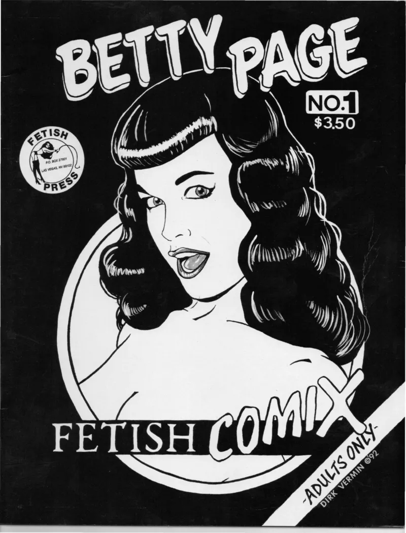 Betty Page Fetish Comix 1 — cover