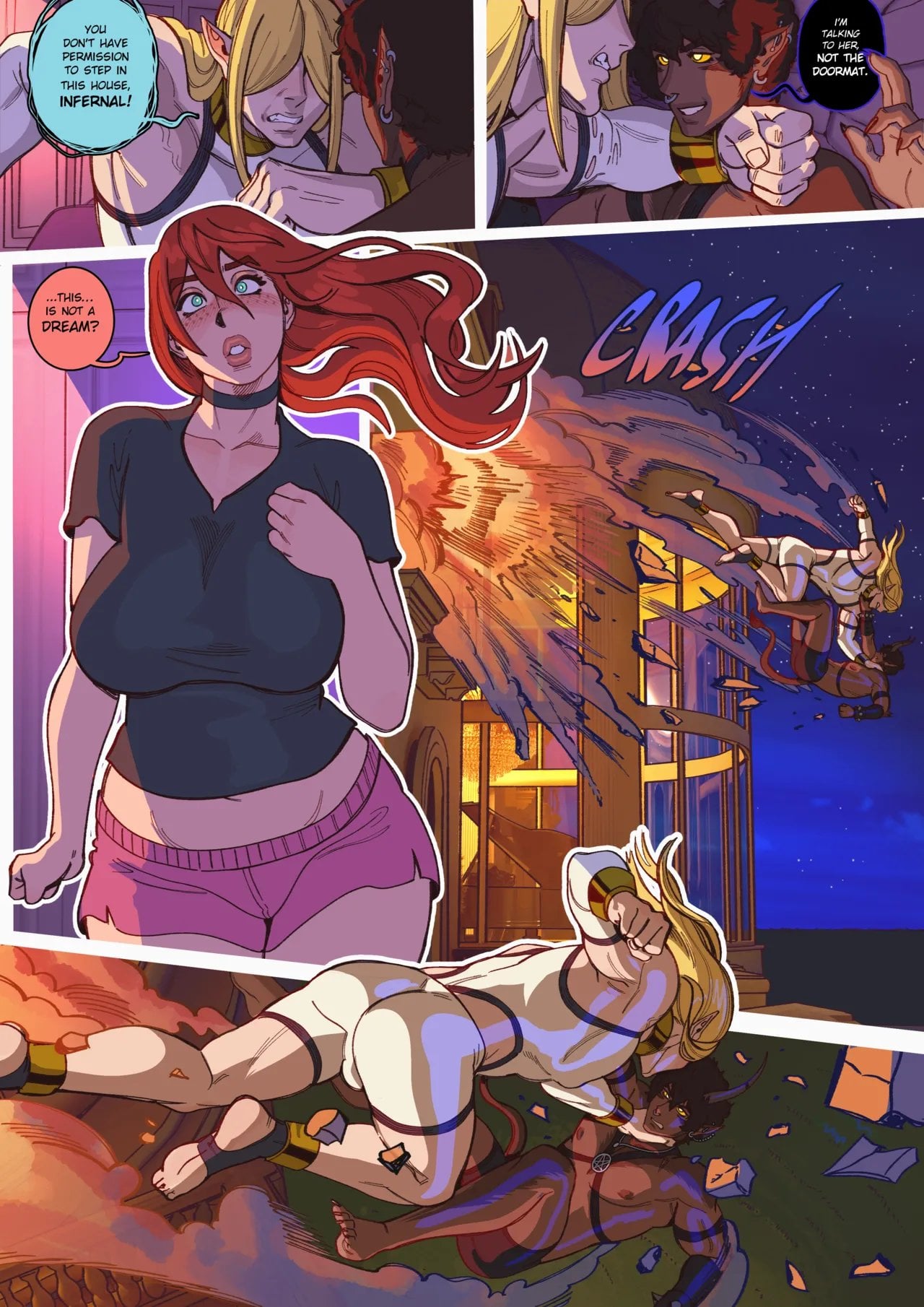 Between Heaven & Hell CH.2 comic porn — cover