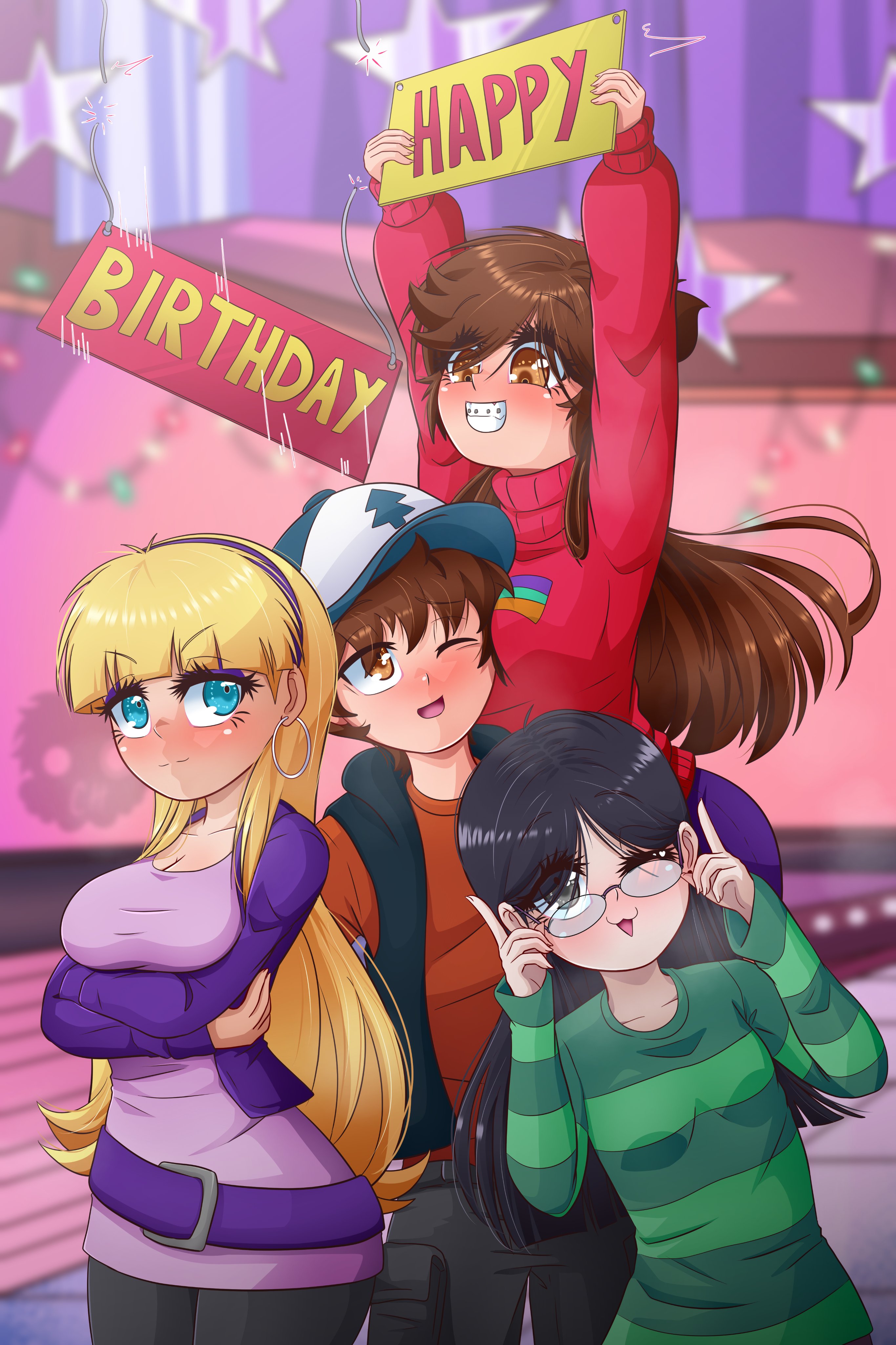 Birthday Pines — cover