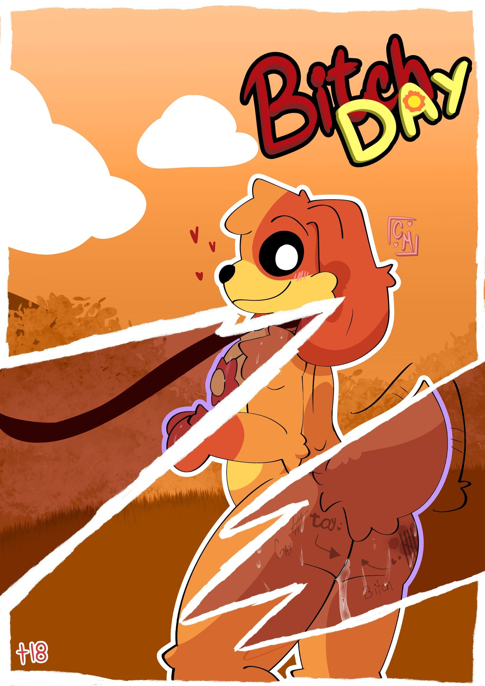 Bitch Day (WIP) comic porn — cover