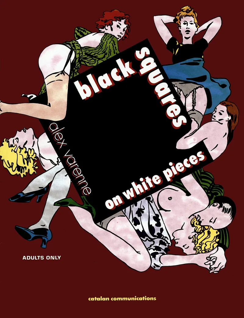 Black Squares On White Pieces — cover