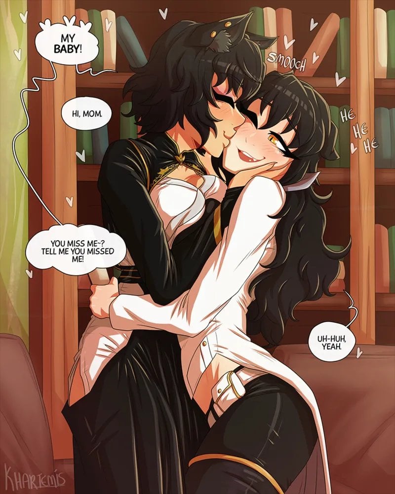 Blake And Kali Reunion comic porn — cover