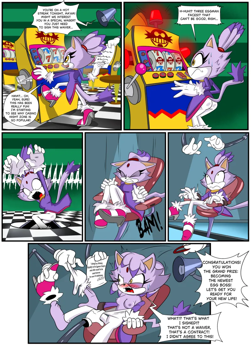 Blaze Business Lady comic porn — cover