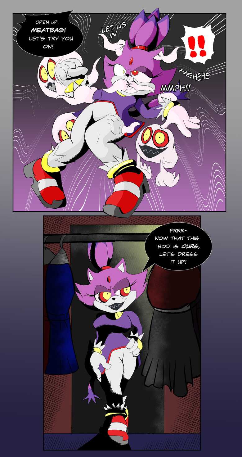 Blaze Possessed – Dress Up comic porn — cover