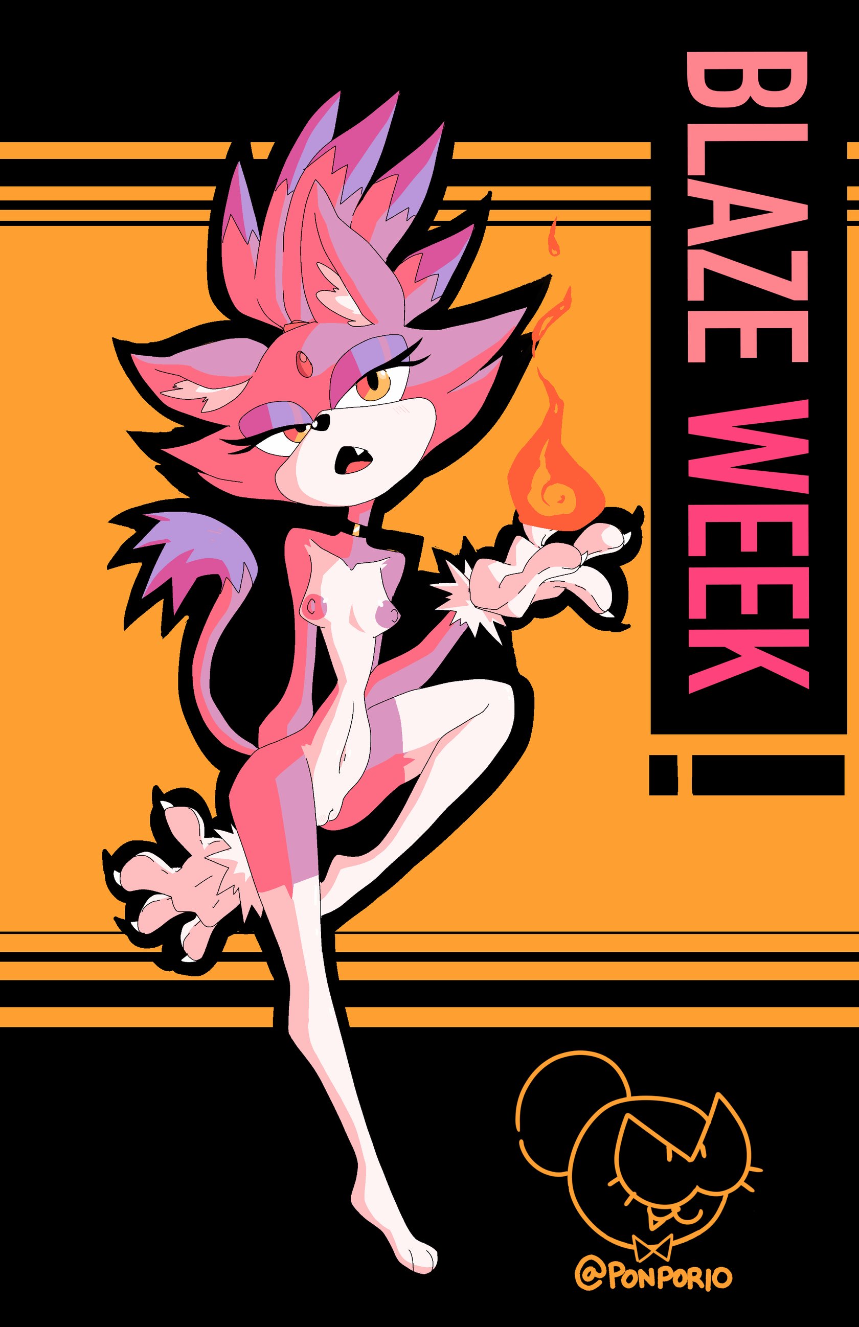 Blaze Week! comic porn — cover