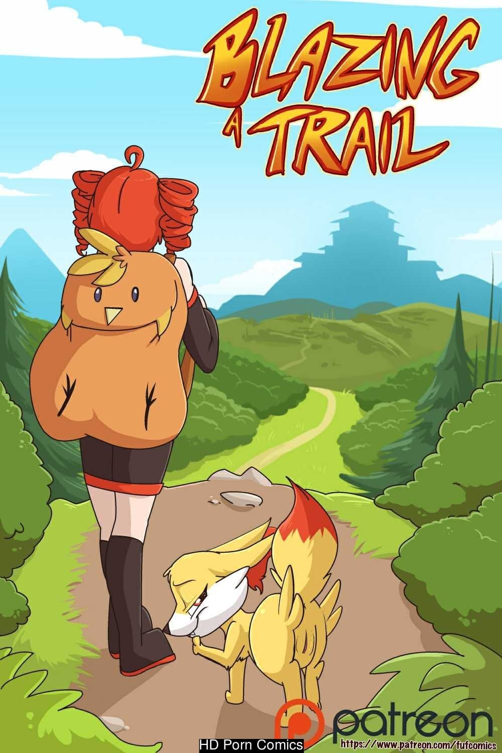 Blazing a trail comic porn — cover