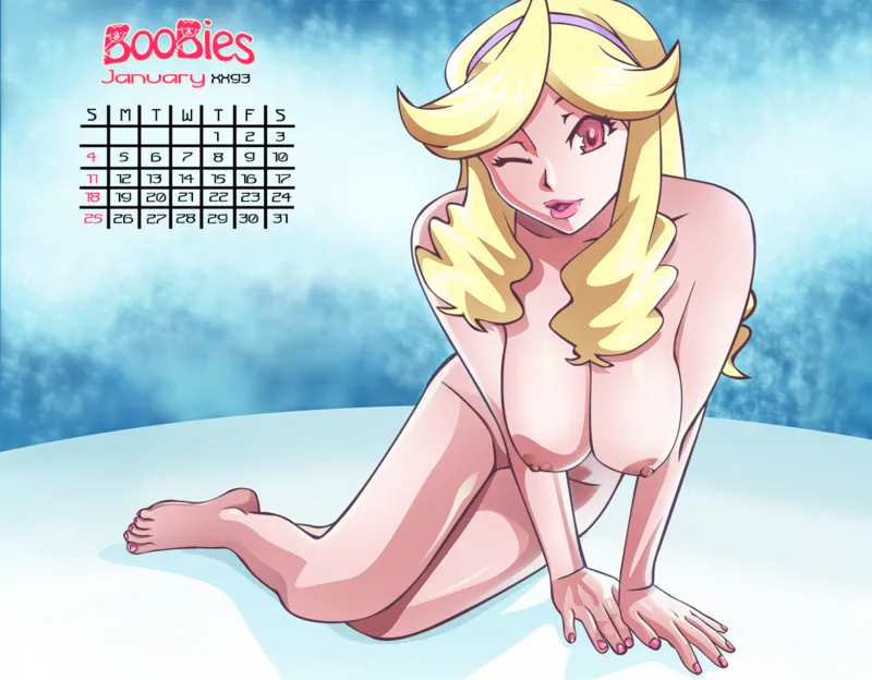 BooBies Calendar comic porn — cover